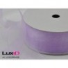 Organza woven edge 402 violet 38mm x 25m