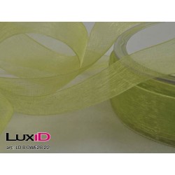 Organza woven edge 22 groen...
