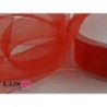 Organza woven edge 65 rood 25mm x 50m