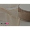 Organza woven edge 41 zand 25mm x 50m