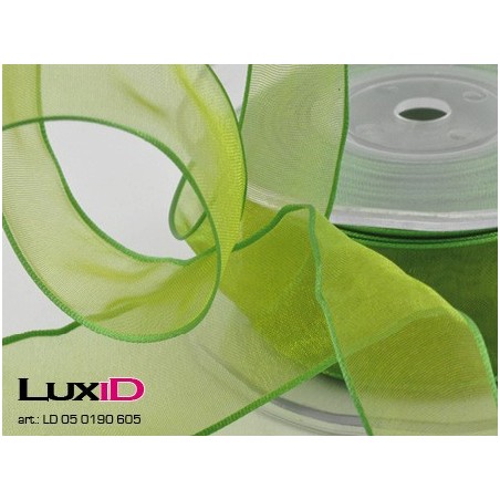 Org. woven edge wired 605 apple 38mm x 20m