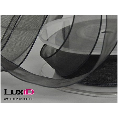 Org. woven edge wired 808 grijs 23mm x 20m