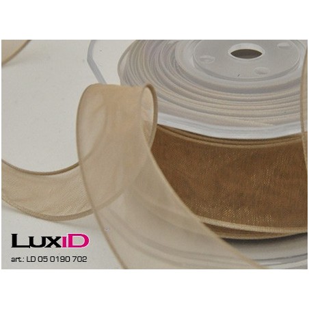 Org. woven edge wired 702 zand 38mm x 20 m