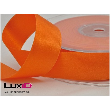 Double face satin 34 oranje 25mm x 25m