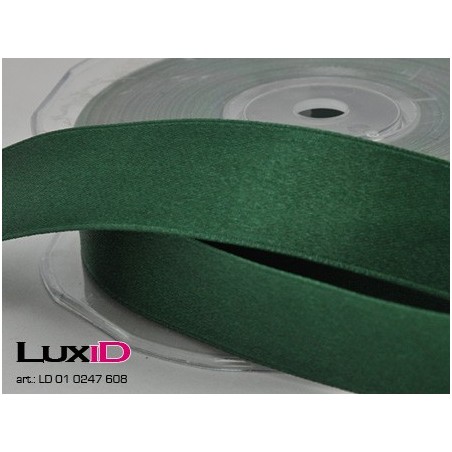 Double face satin 608 donker groen 25mm x 25m