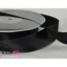 Double face satin 09 zwart 25mm x 25m