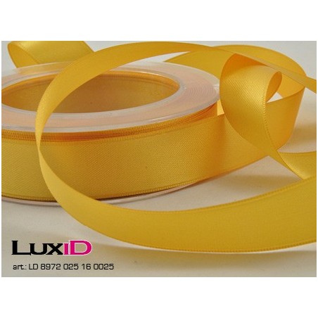 Double face satin 16 kanarie 25mm x 25m