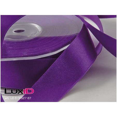 Double face satin 87 violet 25mm x 25m