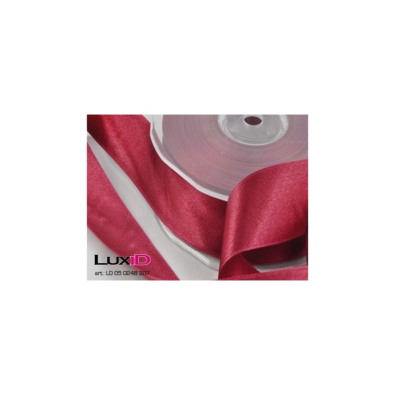 Double face satin 307 rood 38mm x 25m