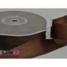 Double face satin 47 bruin 25mm x 25m