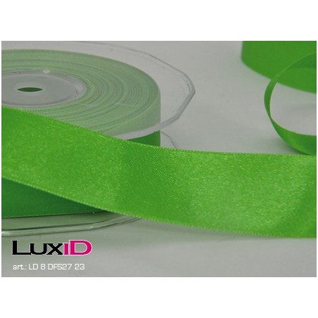 Double face satin 23 appel groen 25mm x 25m