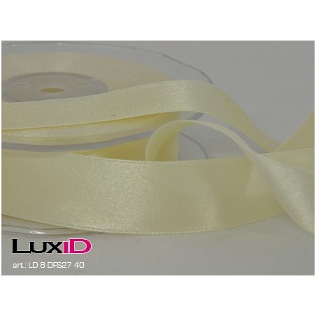 Double face satin 40 champagne 25mm x 25m