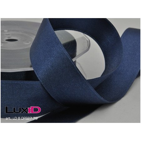 Double face satin 79 navy blauw 25mm x 25m