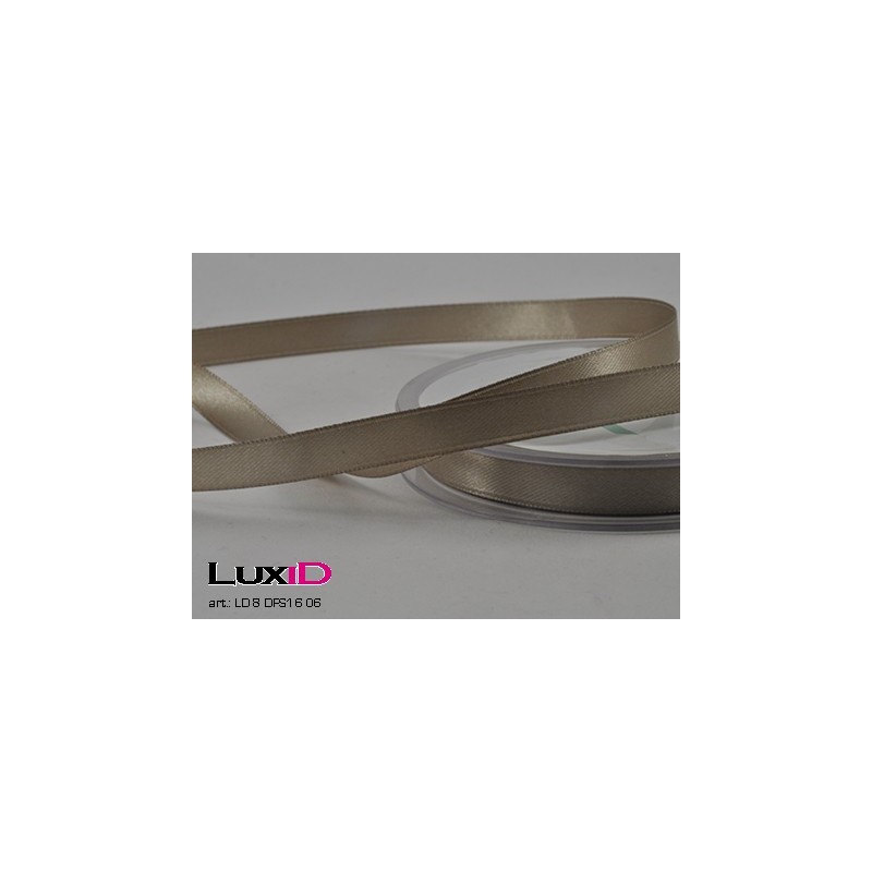 Double face satin 06 taupe 10mm x 25m