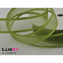 Organza satin edge 25 groen...