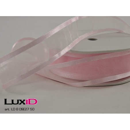 Organza satin edge 50 roos 25 mm x 25 m