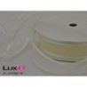 Organza satin edge 40 ecru 25mm x 25m