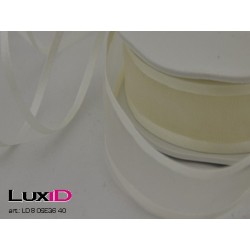 Organza satin edge 40 ecru...