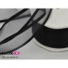 Organza satin edge 09 zwart 38mm x 25m