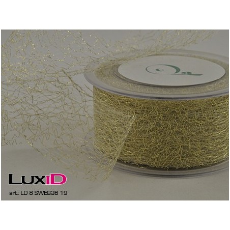 Shiny web 19 goud 38mm x 25m
