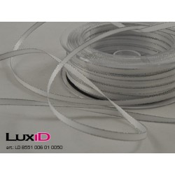 Doppelsatin 01 wit 6mm x 50m