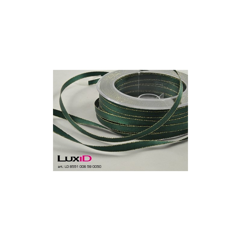 Doppelsatin 59 groen 6mm x 50m