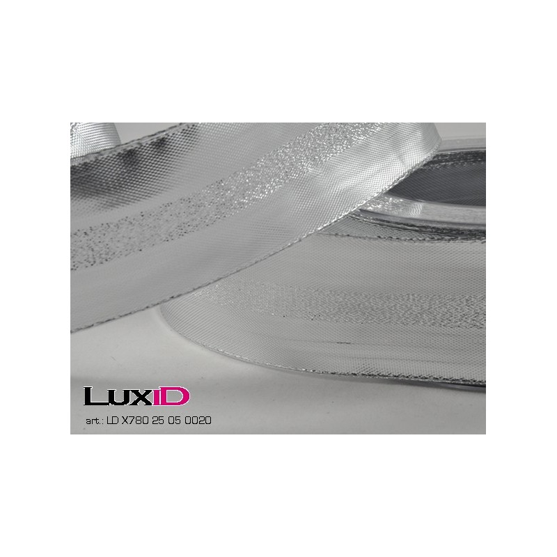 London 05 zilver 25mm x 20m