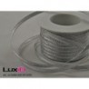 Lurex curling zilver 5mm x 50m