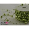 Metalized Round beads 22 groen 8mm x 10m