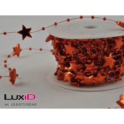 Metalized star beads 68...