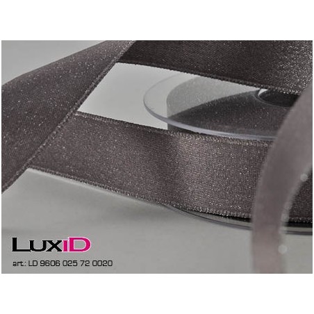 X-mass schimmer 72 grijs bruin 25mm x 20m