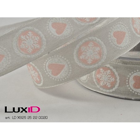 Pretty winter 22 oud roos 25mm x 20m