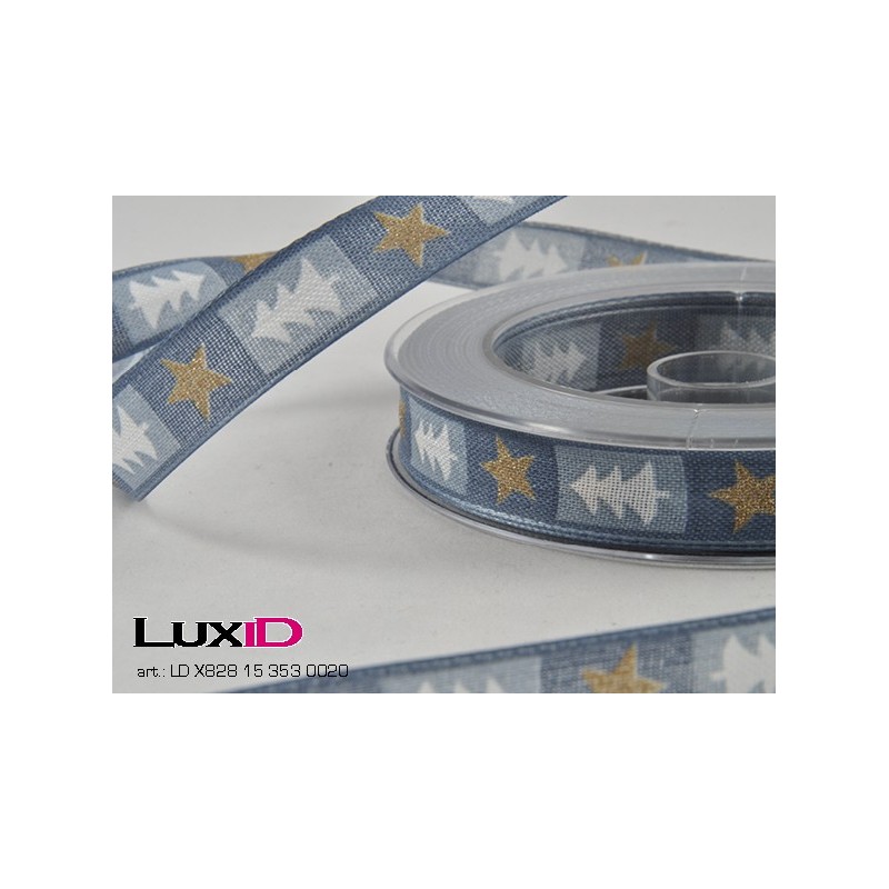 X-mas tree 353 blauw 15mm x 20m