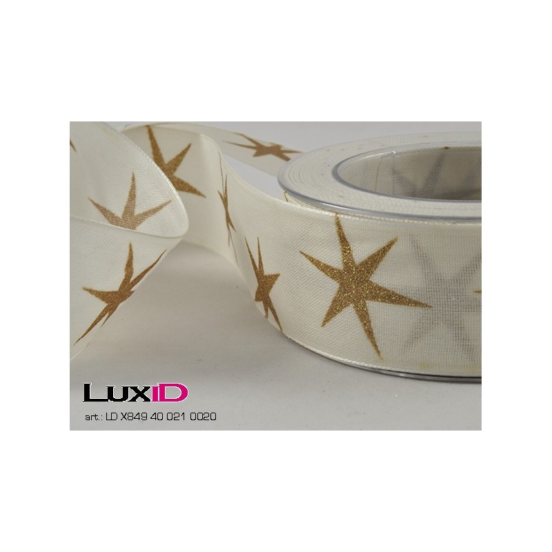 Glucksstern 021 ecru 40mm x 20m