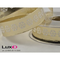 Snowflakes 15 goud 25mm x 20m