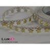 Space Star 15-01 goud wit 15mm x 4m