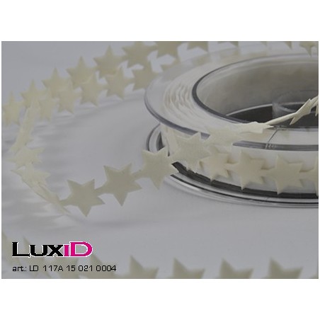 Sternengirlande 021 ecru 15mm x 4m