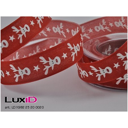 rentiere 20 rood 25mm x 20m