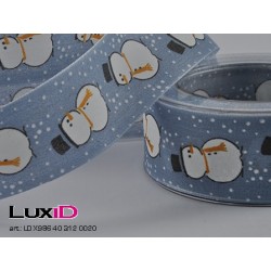 snowman 312 blauw 40mm x 20m