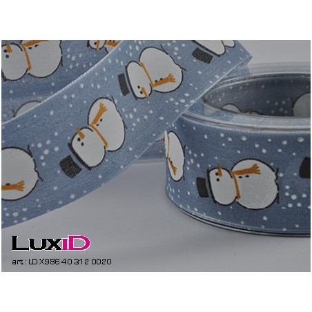 snowman 312 blauw 40mm x 20m