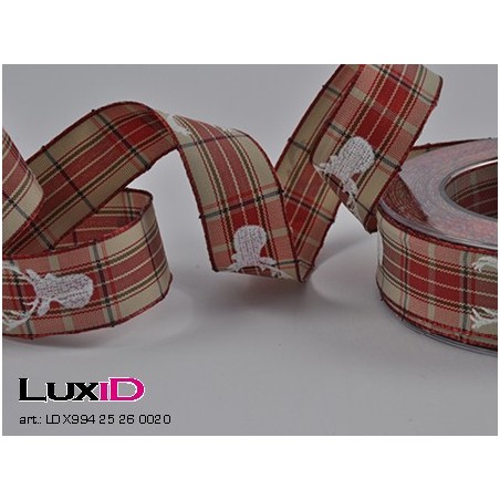 wilderei 26 donker rood 25mm x 20m