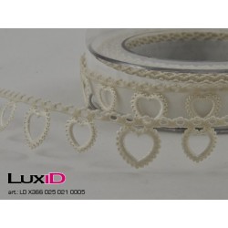 Liebesbrief 021 ecru 25mm x 5m