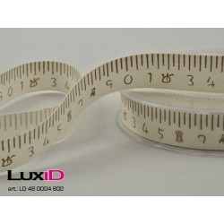 Tape-measure 802 ecru 16mm...
