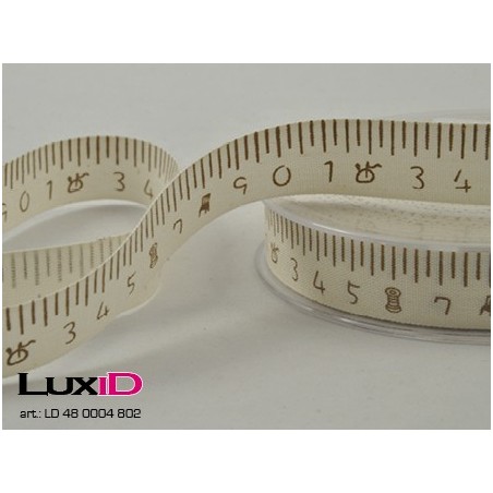 Tape-measure 802 ecru 16mm x 20m