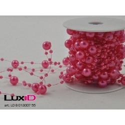 Round beads 55 fuchsia 8mm...