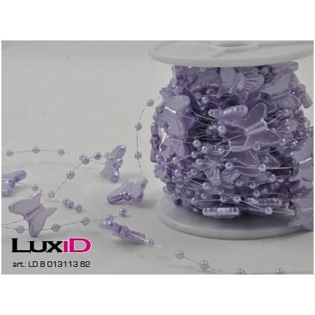 Butterfly beads 82 lila 8mm x 10m