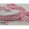 Dots and stripes 206 fuchsia 15mm x 20m