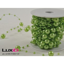 Round beads 22 groen 8mm x 10m