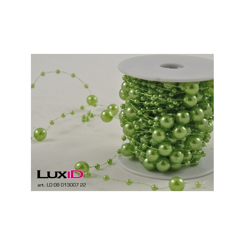 Round beads 22 groen 8mm x 10m
