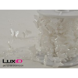 Butterfly beads 01 wit 8mm...